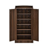 Nilkamal Claymont Engineered Wood Shoe Cabinet - Front Open Drawer View