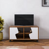 Nilkamal Clive TV Unit (Walnut and White)
