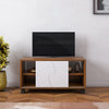 Nilkamal Clive TV Unit (Walnut and White)