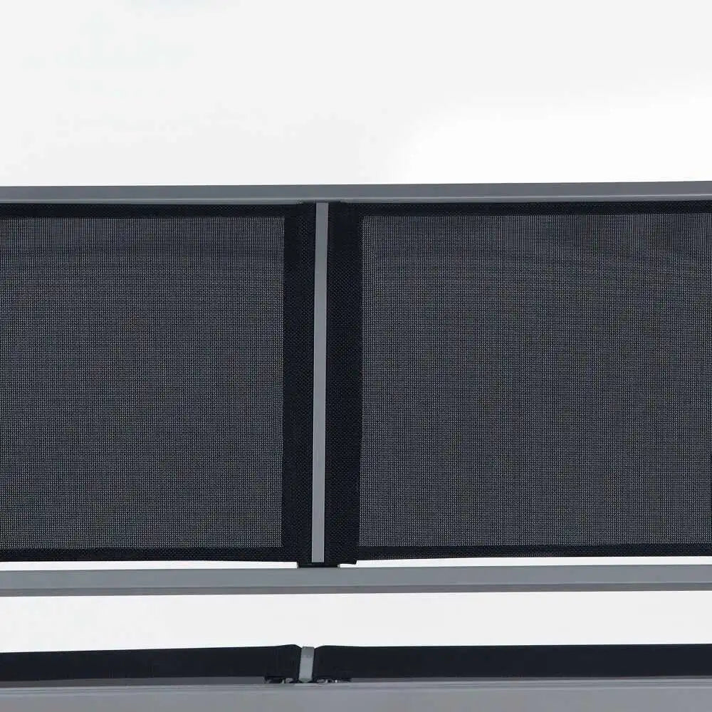 Nilkamal Comfy 3 Seater Swing (Grey / Black)