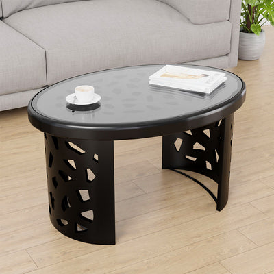 Nilkamal Crystal Plastic Centre Table