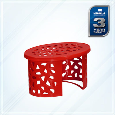 Nilkamal Crystal Plastic Centre Table