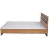 Nilkamal Cyril King Bed (Urban Teak) - Side View