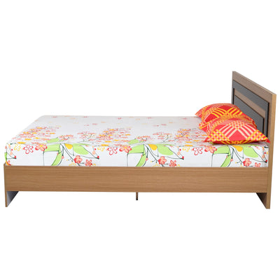 Nilkamal Cyril King Bed (Urban Teak)