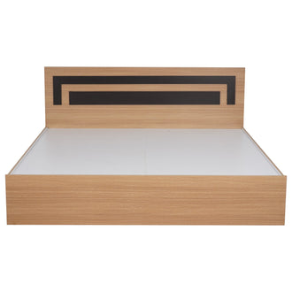 Nilkamal Cyril Queen Bed (Urban Teak)