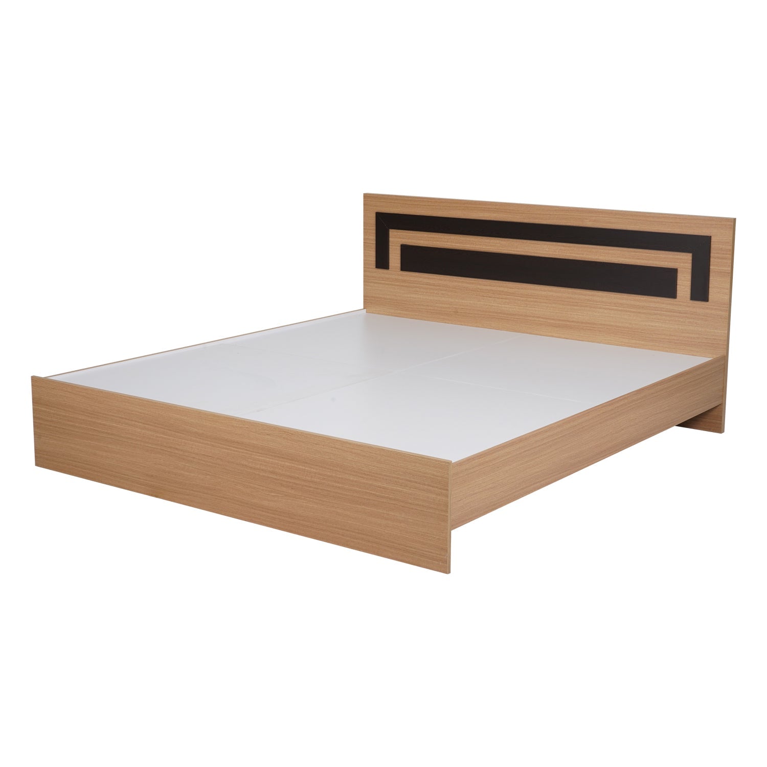 Nilkamal Cyril Queen Bed (Urban Teak)
