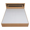 Nilkamal Cyril Queen Bed (Urban Teak) - Bed Top View