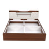 Nilkamal Hawk Calipso King Bed With Storage (Classic Plank Walnut/White)