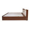 Nilkamal Hawk Calipso Queen Bed With Storage (Classic Plank Walnut/White)