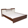 Nilkamal Hawk Calipso King Bed Without Storage (Classic Plank Walnut/White)