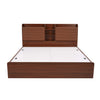 Nilkamal Tokyo Calipso King Bed Without Storage (Classic Plank Walnut)