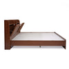 Nilkamal Tokyo Calipso King Bed Without Storage (Classic Plank Walnut)