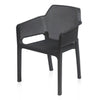 Nilkamal Captain Plastic Arm Chair - Sliight Side View