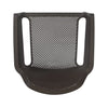 Nilkamal Captain Plastic Arm Chair (Season Rust Brown) - Top View