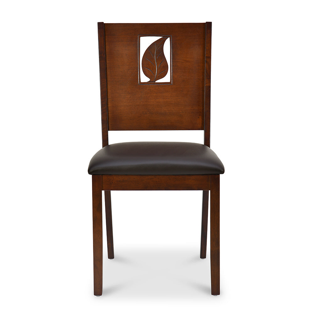 Nilkamal Rover 6 Seater Dining Set (Walnut Brown)