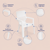 Nilkamal Ortho Comfort Plastic Arm Chair