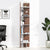 Nilkamal Cliff 5 Tier Bookshelf (Urban Walnut / Oak White)