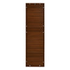 Nilkamal Sear 5 Tier Storage Cabinet (Classic Walnut & White)