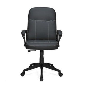 Nilkamal Mayor Mid Back Office Chair (Black)