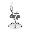 Nilkamal Verona High Back Office Chair (White & Grey)