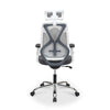 Nilkamal Verona High Back Office Chair (White & Grey)