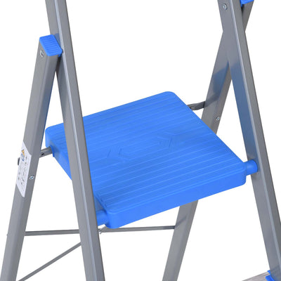Nilkamal Rise 6 Step Steel Ladder (Grey)