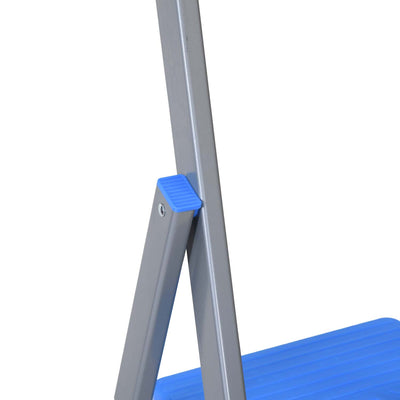 Nilkamal Rise 6 Step Steel Ladder (Grey)