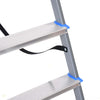 Nilkamal Rise 5 Step Steel Ladder (Grey)