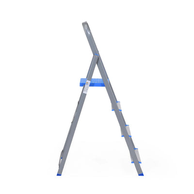 Nilkamal Rise 4 Step Steel Ladder (Grey)