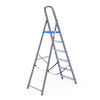 Nilkamal Rise 6 Step Steel Ladder (Grey)