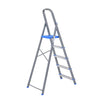 Nilkamal Rise 5 Step Steel Ladder (Grey)