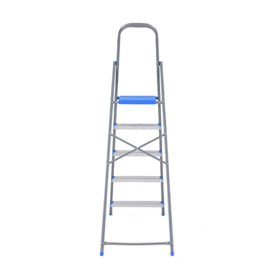Nilkamal Rise 5 Step Steel Ladder (Grey)