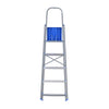 Nilkamal Rise 5 Step Steel Ladder (Grey)
