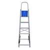 Nilkamal Rise 6 Step Steel Ladder (Grey)
