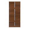 Nilkamal Milford 2 Door Wardrobe (Classic Walnut)