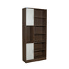 Nilkamal Madden Bookshelf (Legno Oak/Frosty White)