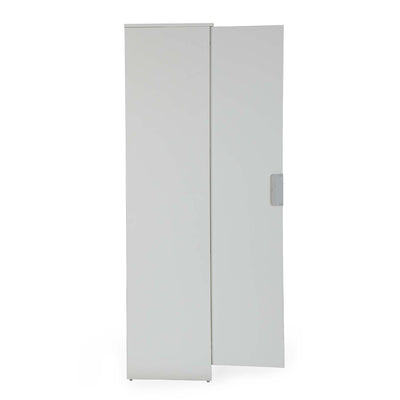 Nilkamal Joyce 4 Door Wardrobe (Frosty White)