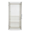Nilkamal Joyce 2 Door Wardrobe (Frosty White)