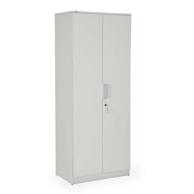 Nilkamal Joyce 2 Door Wardrobe (Frosty White)