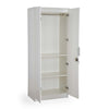 Nilkamal Joyce 2 Door Wardrobe (Frosty White)