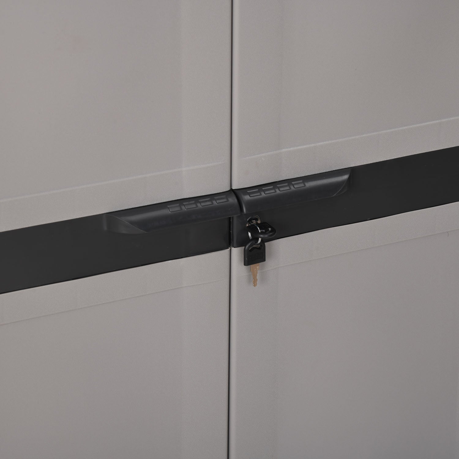 Nilkamal Freedom Large 18 (FMSC18) Shoe Rack Plastic Cabinet (Grey/Charcoal Grey)