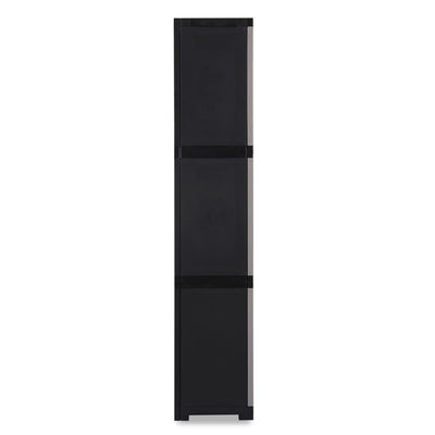 Nilkamal Freedom Mini Medium (FML) Plastic Cabinet for Storage(Grey/Charcoal Grey)