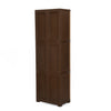 Nilkamal Freedom Mini Medium (FML) Plastic Cabinet for Storage (Sandy & Dark Brown)