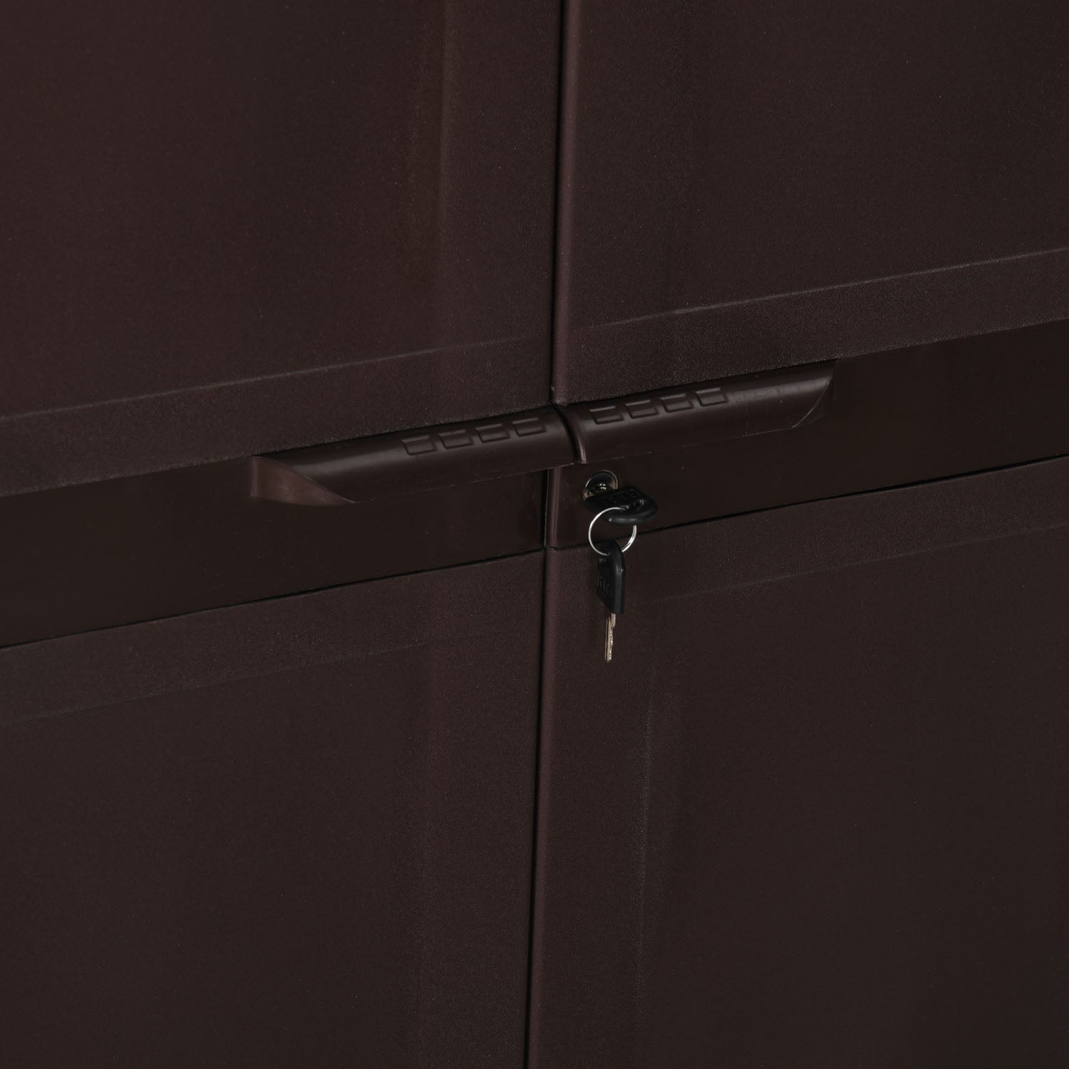 Nilkamal Freedom Large 18 (FMSC18) Shoe Rack Plastic Cabinet (Weather Brown)