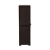 Nilkamal Freedom Large 18 (FMSC18) Shoe Rack Plastic Cabinet (Weather Brown)