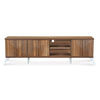 Nilkamal Trixie Wall Unit (Oak) - Front View