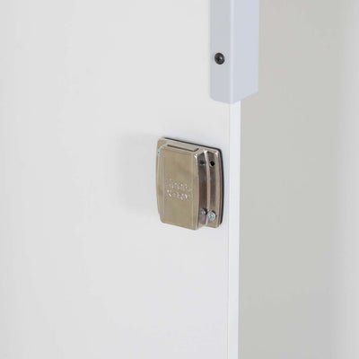 Nilkamal Joyce 3 Door Wardrobe (Frosty White)