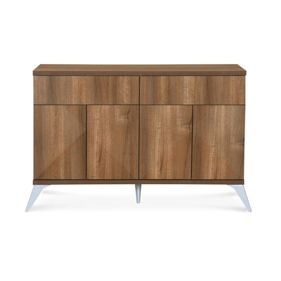 Nilkamal Trixie Buffet Sideboard Cabinet (Oak)