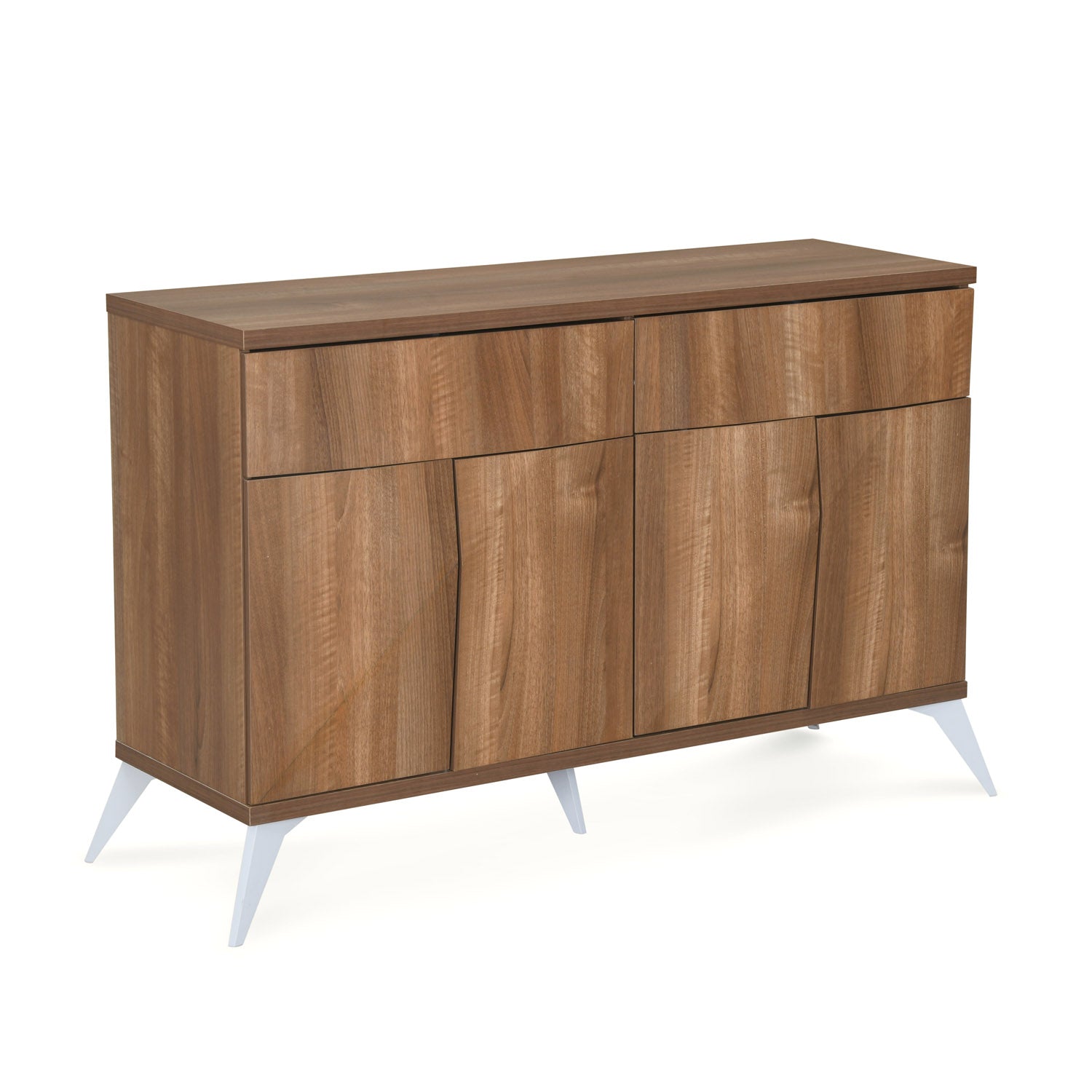 Nilkamal Trixie Buffet Sideboard Cabinet (Oak)