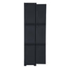 Nilkamal Freedom Large (FML) Plastic Storage Cabinet (Charcoal Grey) - Open Drawer Side View
